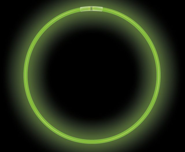 22" Green Light Rope