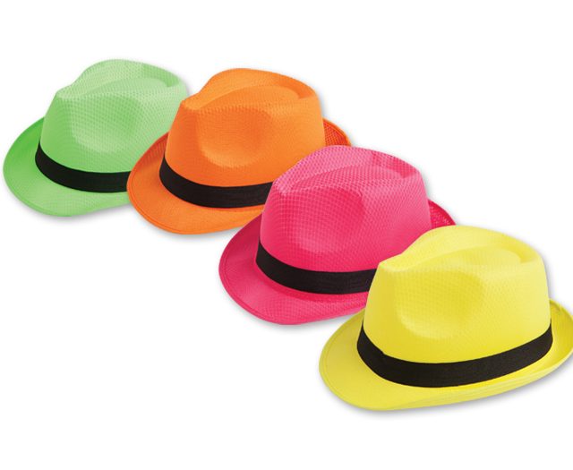 Neon Fedoras