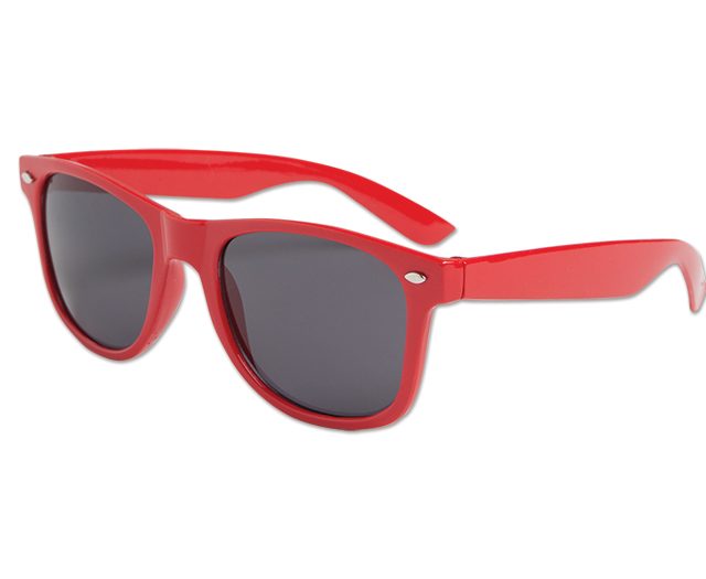 Blues Brother Style Glasses - Red