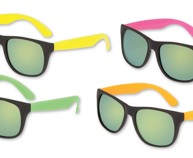Neon Classic Sunglasses Mirrored Lenses