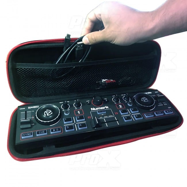 2x Pro X Nano DJ Controller ZeroG™ EVA Ultra-Lightweight Molded Hard-Shell Case fits Numark™ DJ2GO2 - Image 3
