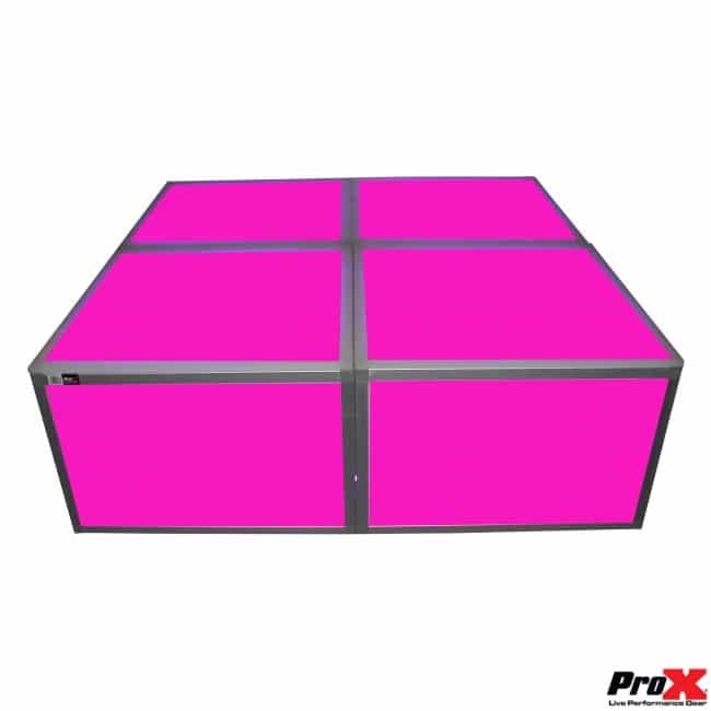 Pro X Lumo Stage Acrylic Platform Riser 24In X 24In X 16In High Section - Image 9