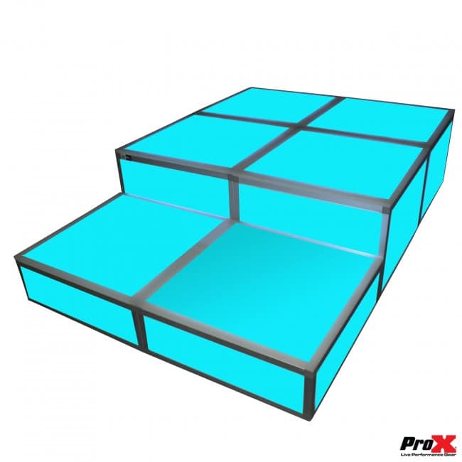 Pro X Lumo Stage Acrylic Platform Riser 24In X 24In X 16In High Section - Image 10