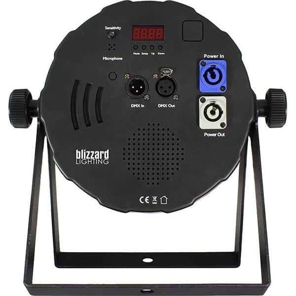 4 Blizzard LB PAR Hex RGBAW+UV LED Lights - Image 3
