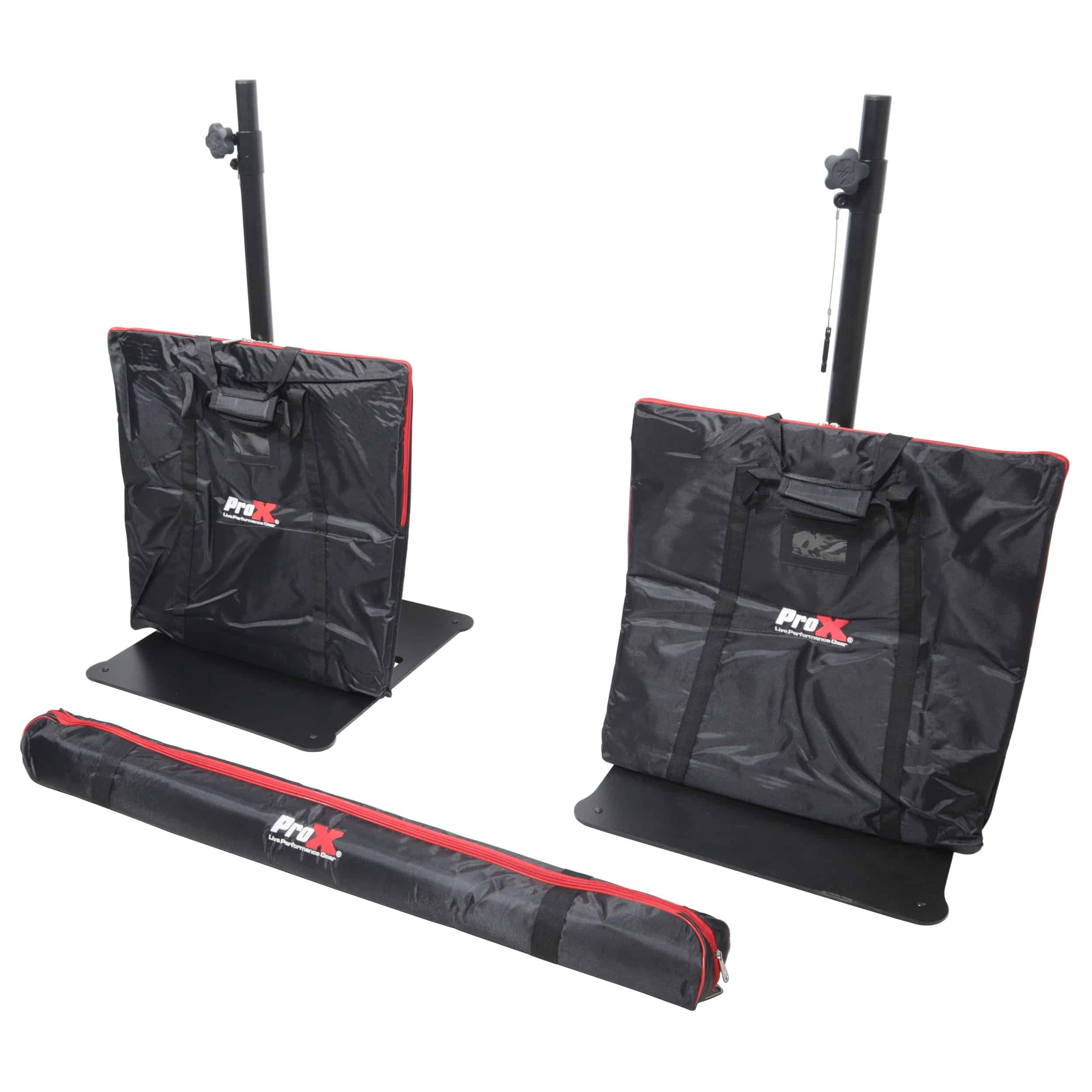 Pro X Polaris BL Set of Speaker Stand With Base plate and carry Bag - Image 6
