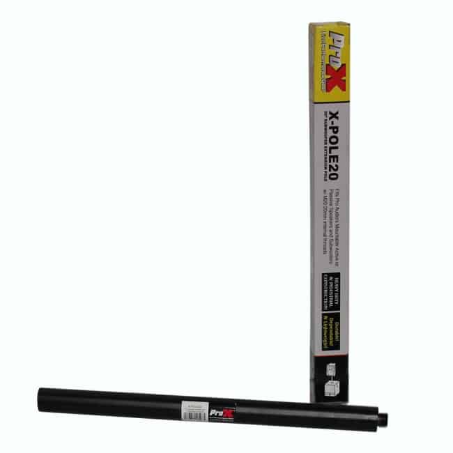 2x Pro X 20" Speaker Mount Pole with M20 Mount Threads - Image 2