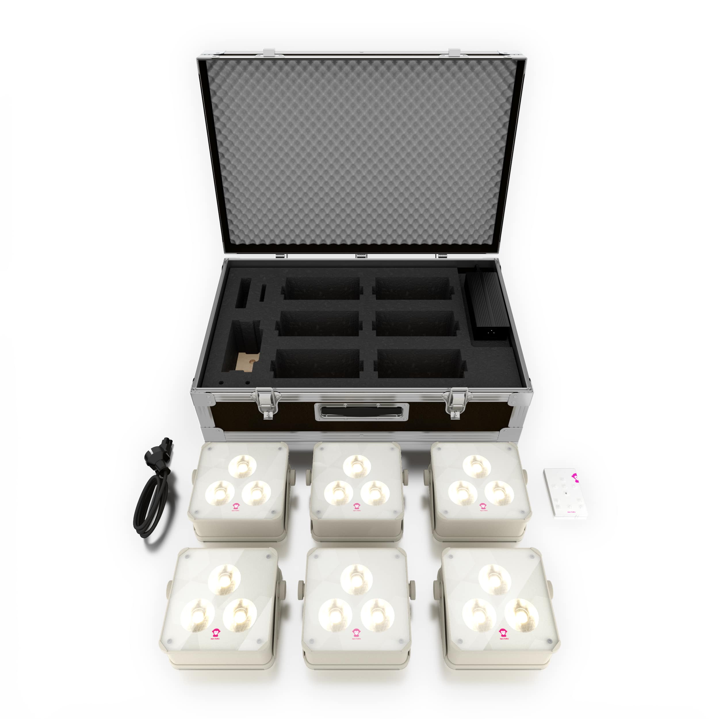 12 Ape Labs Maxi 2.0 IP Cream with Charging Cases & Remotes - Image 2