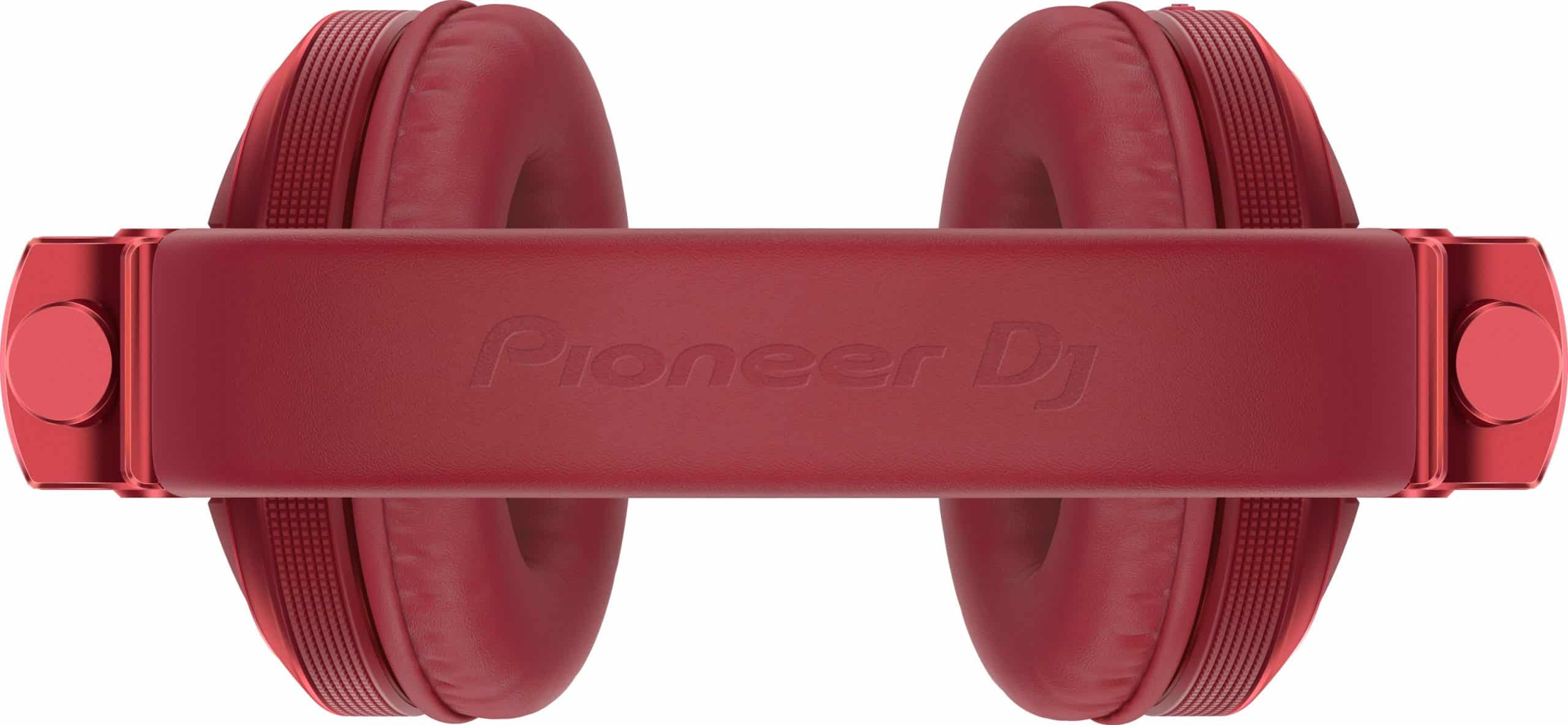 Pioneer DJ HDJ-X5BT-Red Over-ear DJ headphones with Bluetooth® & HDJ-HC02 Case - Image 6