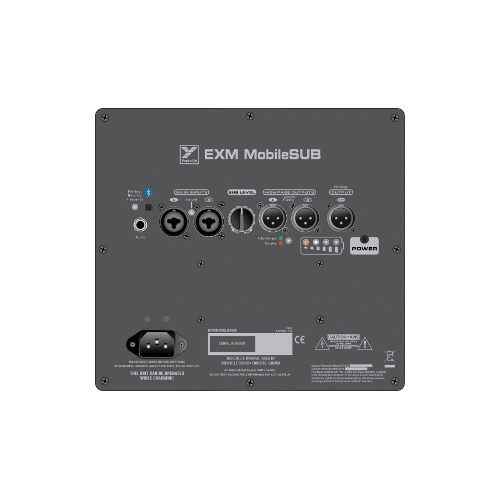 Yorkville EXM-Mobile-Sub battery-powered portable Subwoofer with Padded Cover - Image 3