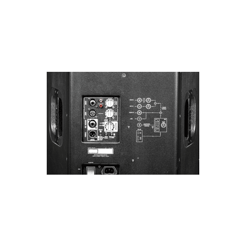 Yorkville EF15P 15" 1200W Powered Speaker with Padded Cover - Image 5