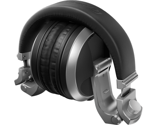 Pioneer DJ HDJ-X5-S DJ HEADPHONES SILVER w HDJ-HC02 Case - Image 4