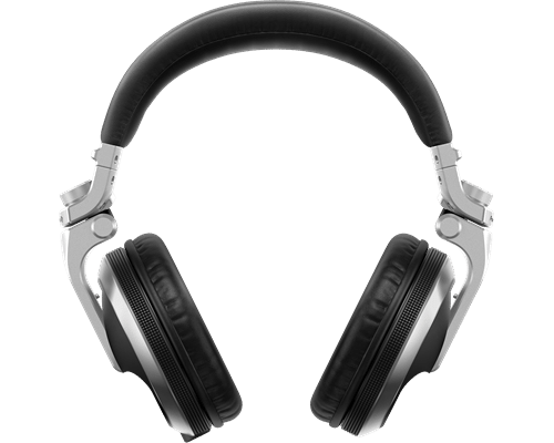Pioneer DJ HDJ-X5-S DJ HEADPHONES SILVER w HDJ-HC02 Case - Image 5