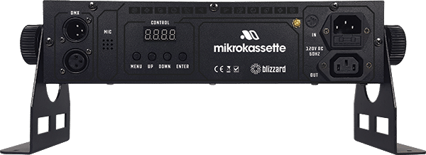 4x Blizzard Mikrokassette RGBW LED Wash + 3x 10' DMX Cable + Cable Wraps - Image 3