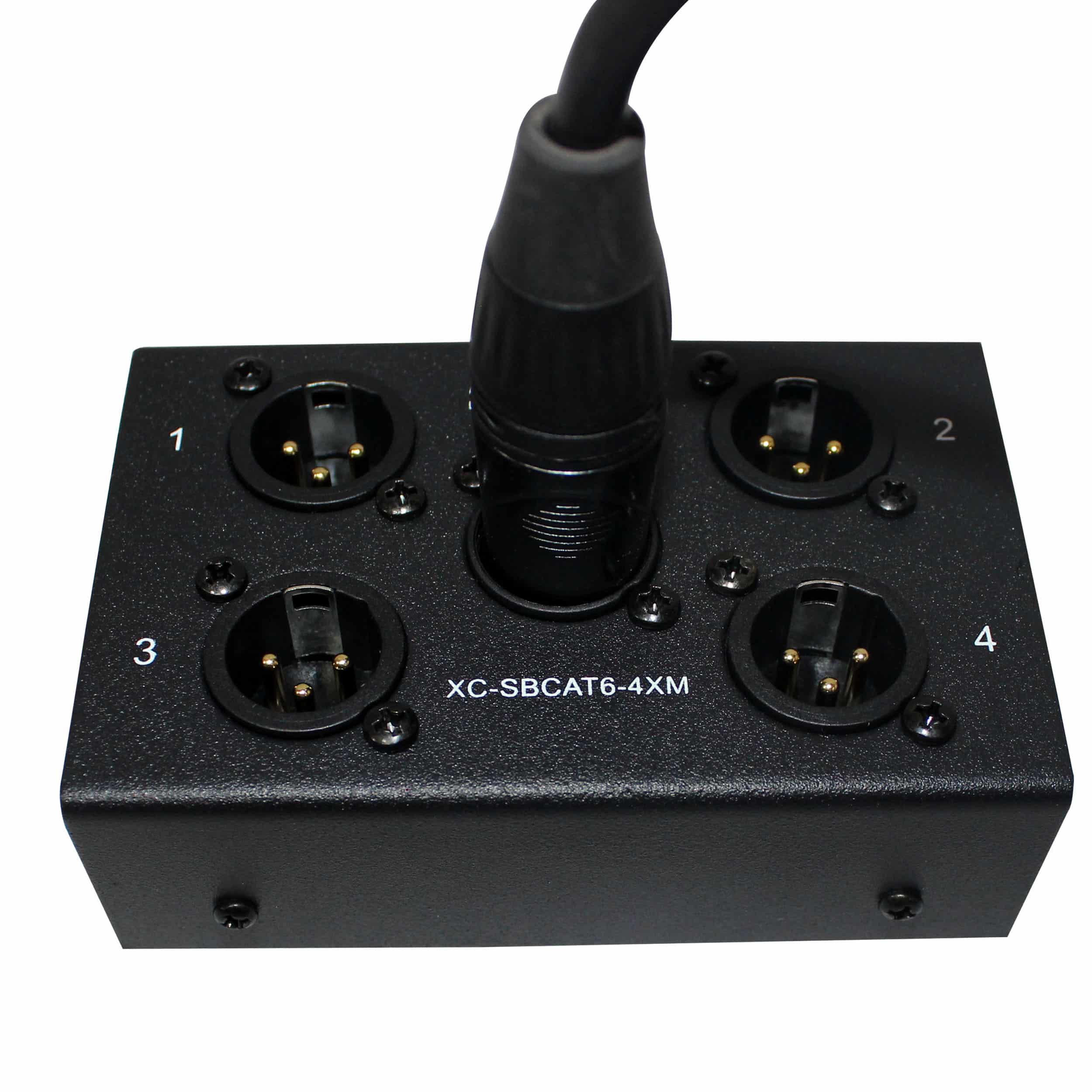 Pro X 100ft 4 Channel CAT6 Audio/DMX Portable Snake System - Image 7