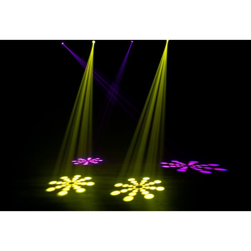 2 Pack of Eliminator Lighting Stinger Spots 30 Mini Moving Head + O Clamps - Image 7