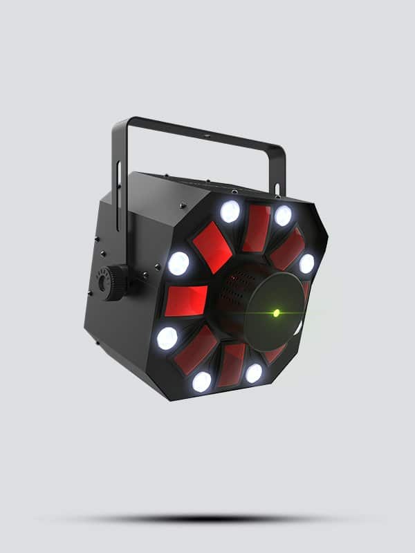 Chauvet DJ Swarm 5 FX ILS 3-in-1 LED light with O-Clamp + Cable Wraps - Image 5