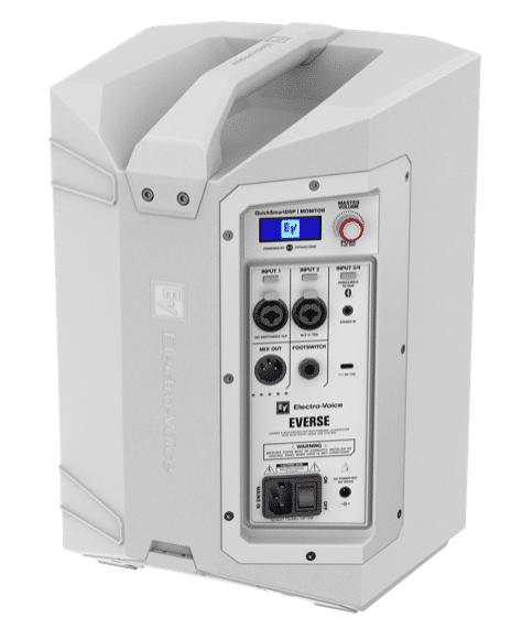 Electro-Voice EVERSE 8 White weatherized battery-powered loudspeaker Open Box - Image 3