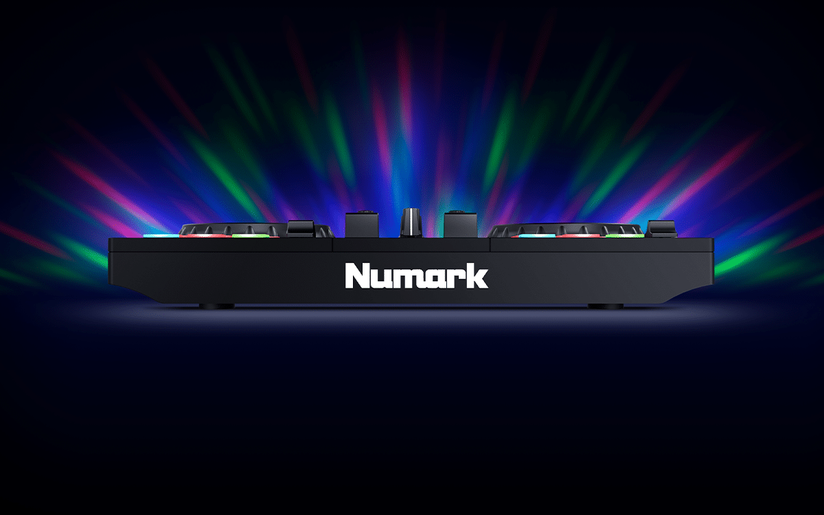 Party Mix Live DJ CONTROLLER WITH BUILT-IN LIGHT SHOW AND SPEAKERS + CARRY CASE - Image 4