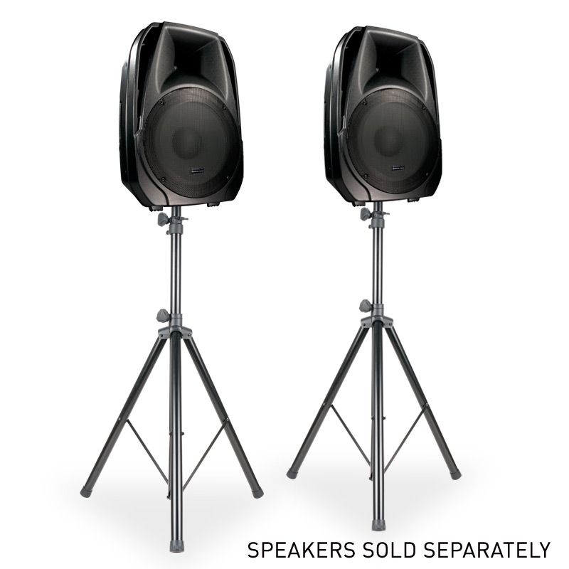 ADJ 2-Pak Universal AccuStand w/ Bag & 2x Pro X Dual Speaker Bracket Pole Mount - Image 3