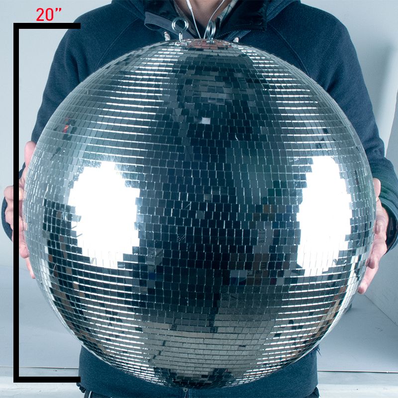 Eliminator Lighting 20" Mirror Ball + Heavy Duty Motor - Image 3