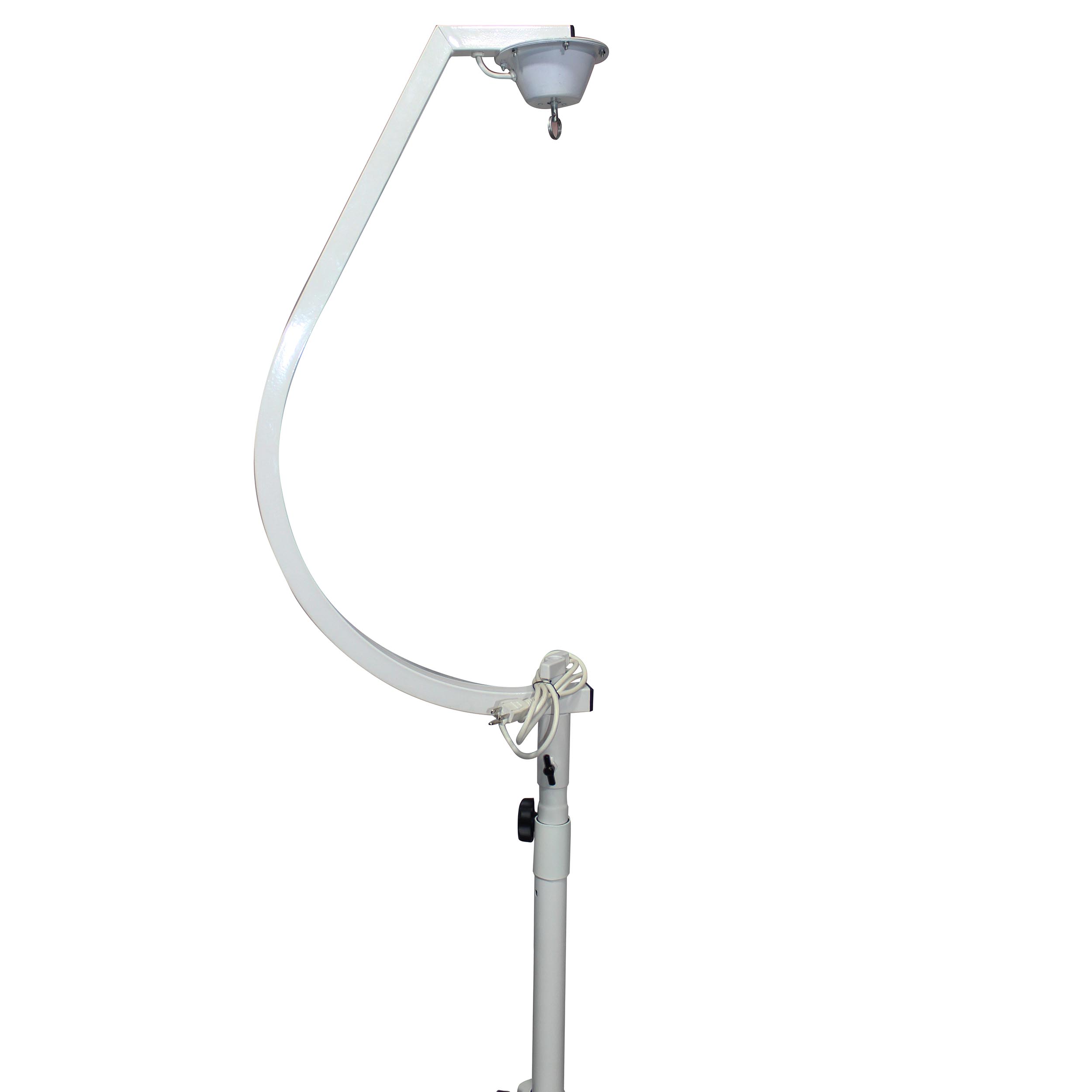 Pro X 2x White Mirror Ball Free-Standing Hooks & Motors with White Polaris Stands - Image 4