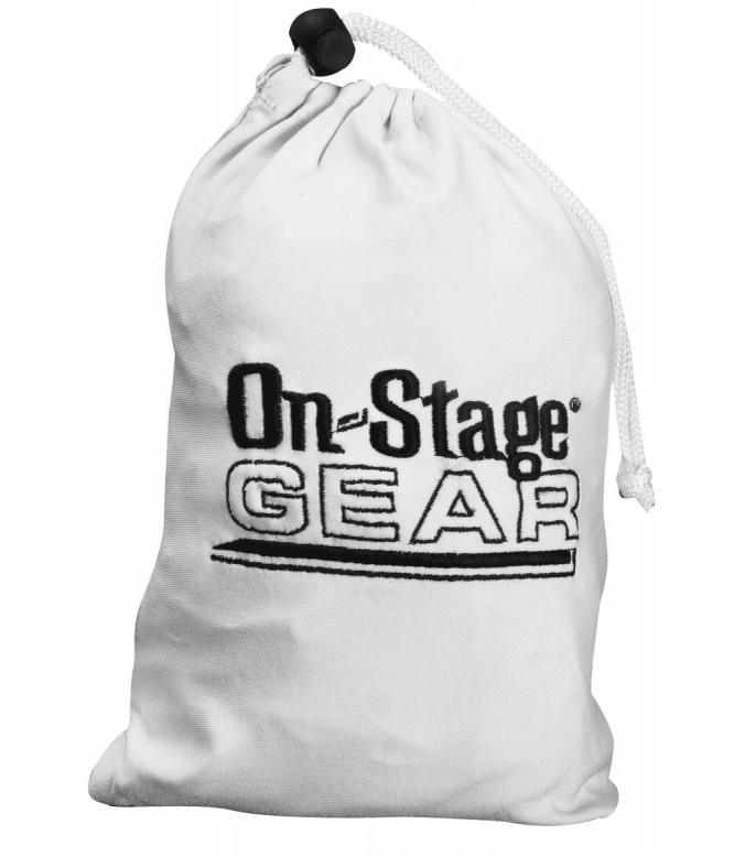 2x Speaker Stands with Carry Bag + 2x Two-Sided White Scrims - Image 3