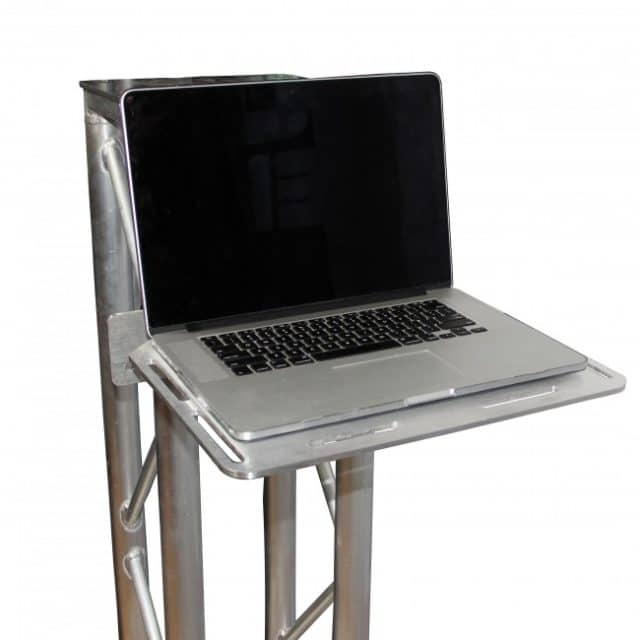 Set of 2 Pro X Aluminum Shelfs w/ 2 Clamps 14 D x 16.14 W - Image 7