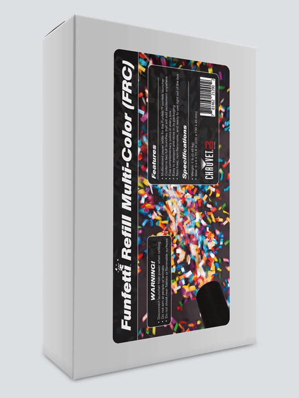 Chauvet DJ Funfetti Refill Multi Color