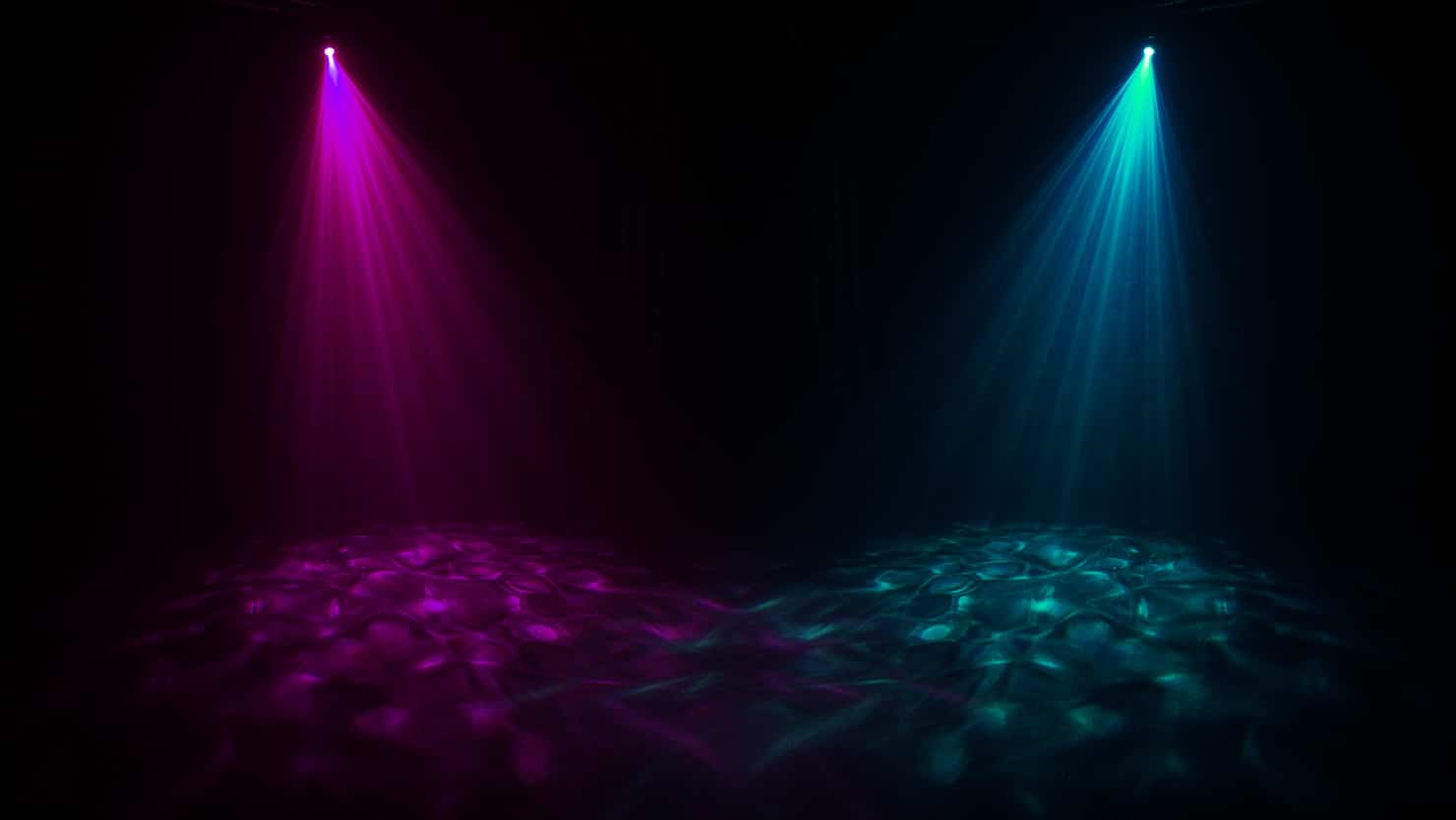 2x Chauvet DJ Abyss 2 LED Simulated Water Effects with Carry Bag - Image 5