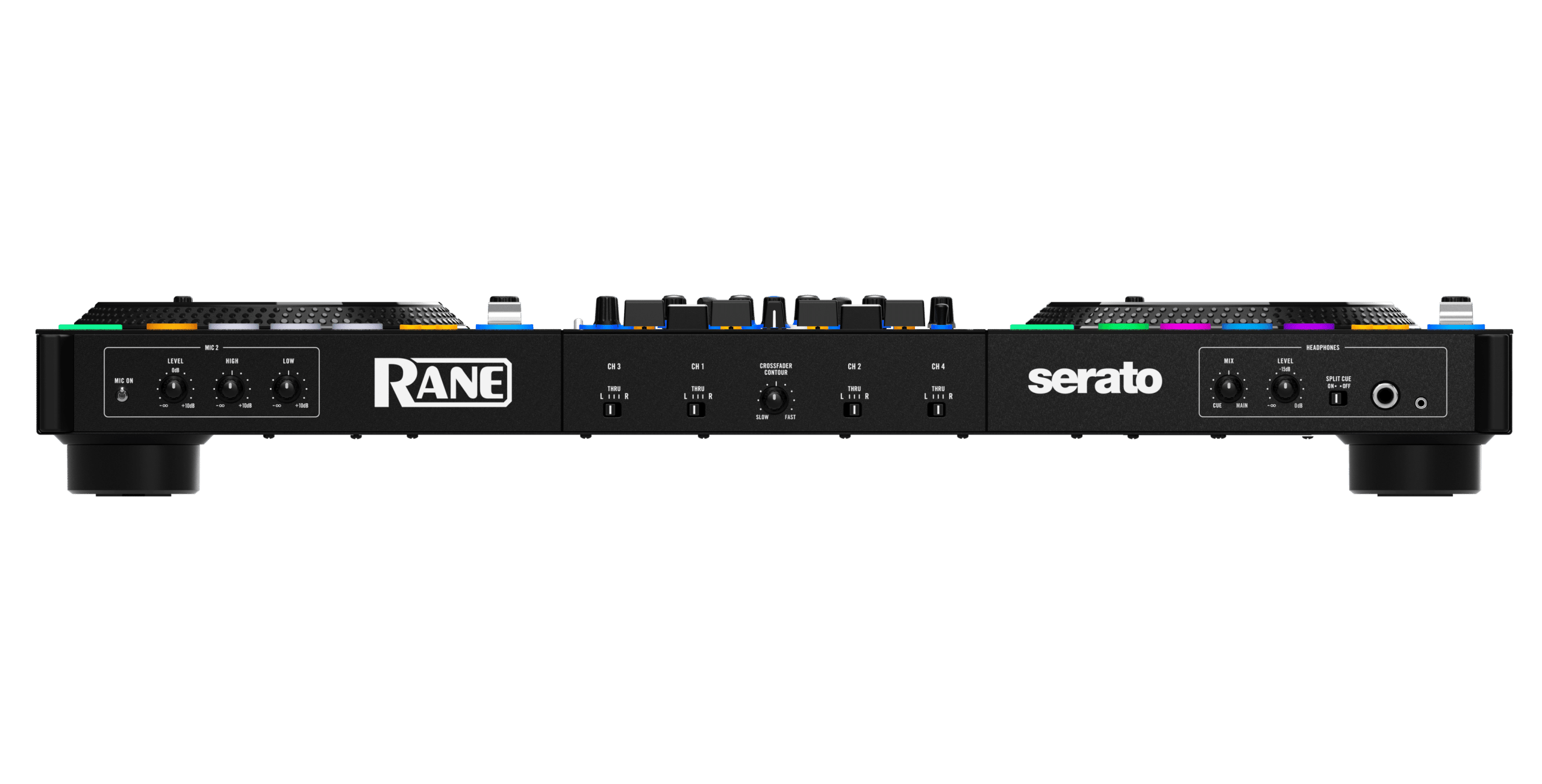 Rane FOUR Advanced 4-Channel Stems DJ Controller + Carry Bag & XLRs - Image 4