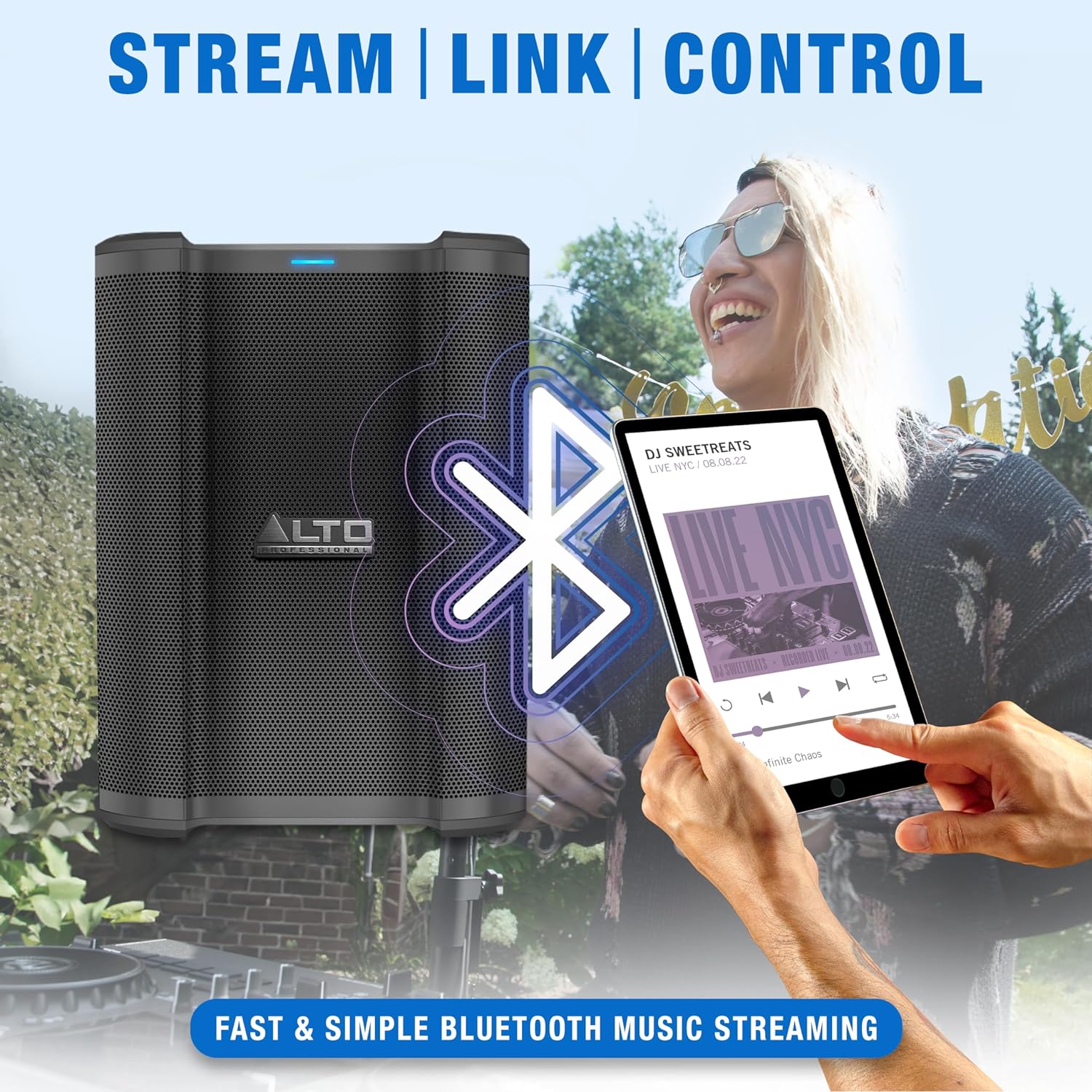 Alto Professional Busker 200W PREMIUM BATTERY POWERED PORTABLE PA - Image 8