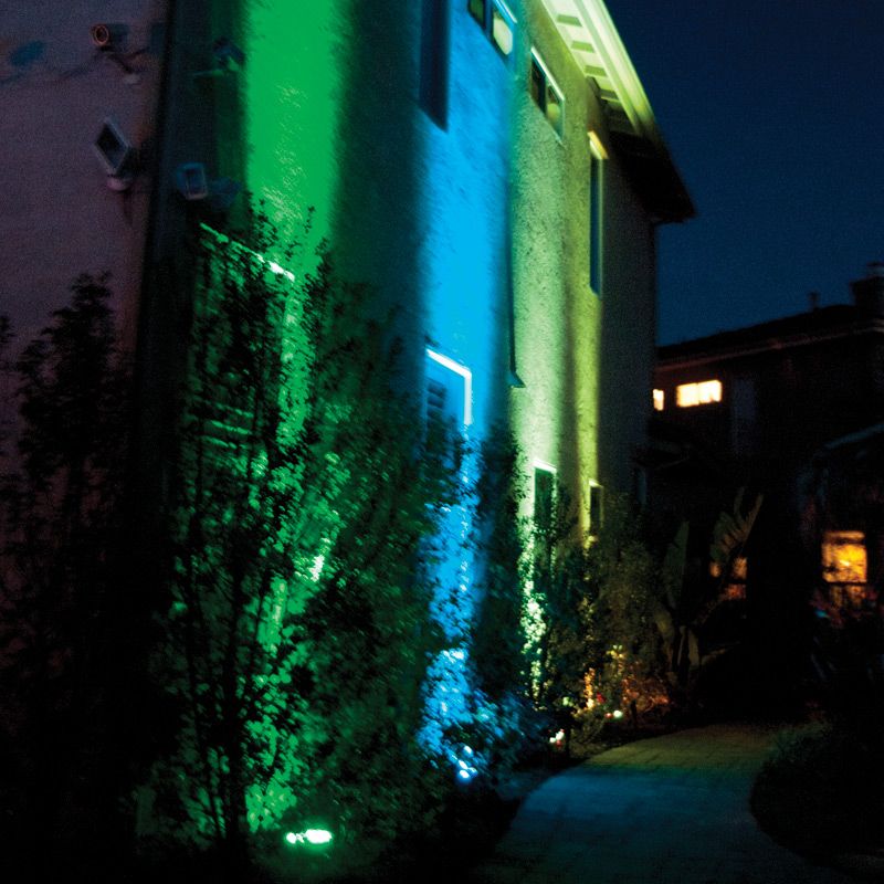 Eliminator Lighting MEGA FLAT HEX LIME PAK4 with 9' T-Bar - Image 4