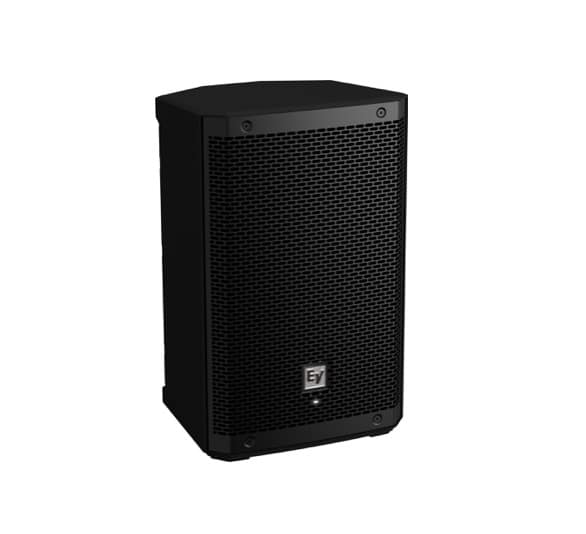 2xElectro-Voice EV ZLX-8P G2 8" 2-way powered speakers w/ Covers,Stands + XLRs - Image 7