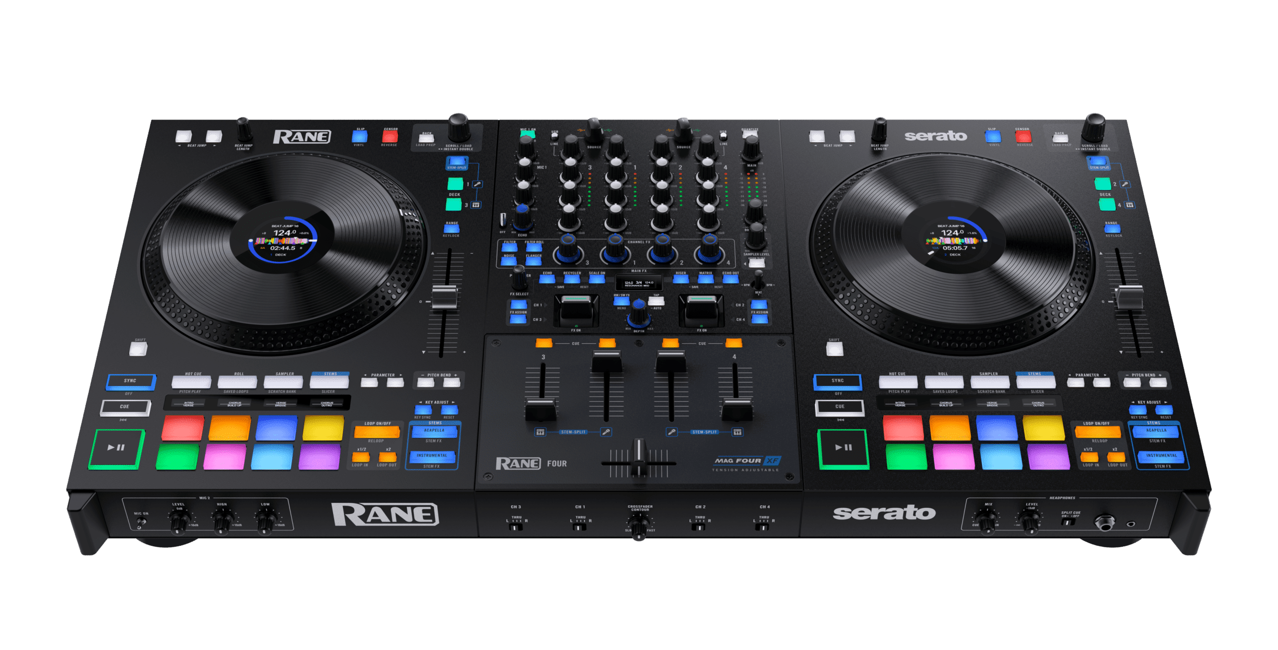 Rane FOUR Advanced 4-Channel Stems DJ Controller Open Box - Image 3