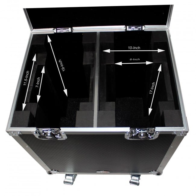 Pro X 140 Style Moving Head Lighting Case for 2 Units - Image 2