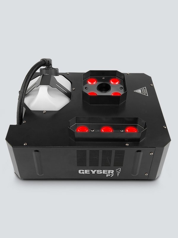 CHAUVET DJ Geyser P7 RGBA+UV LED Pyrotechnic-Like Effect Fog Machine