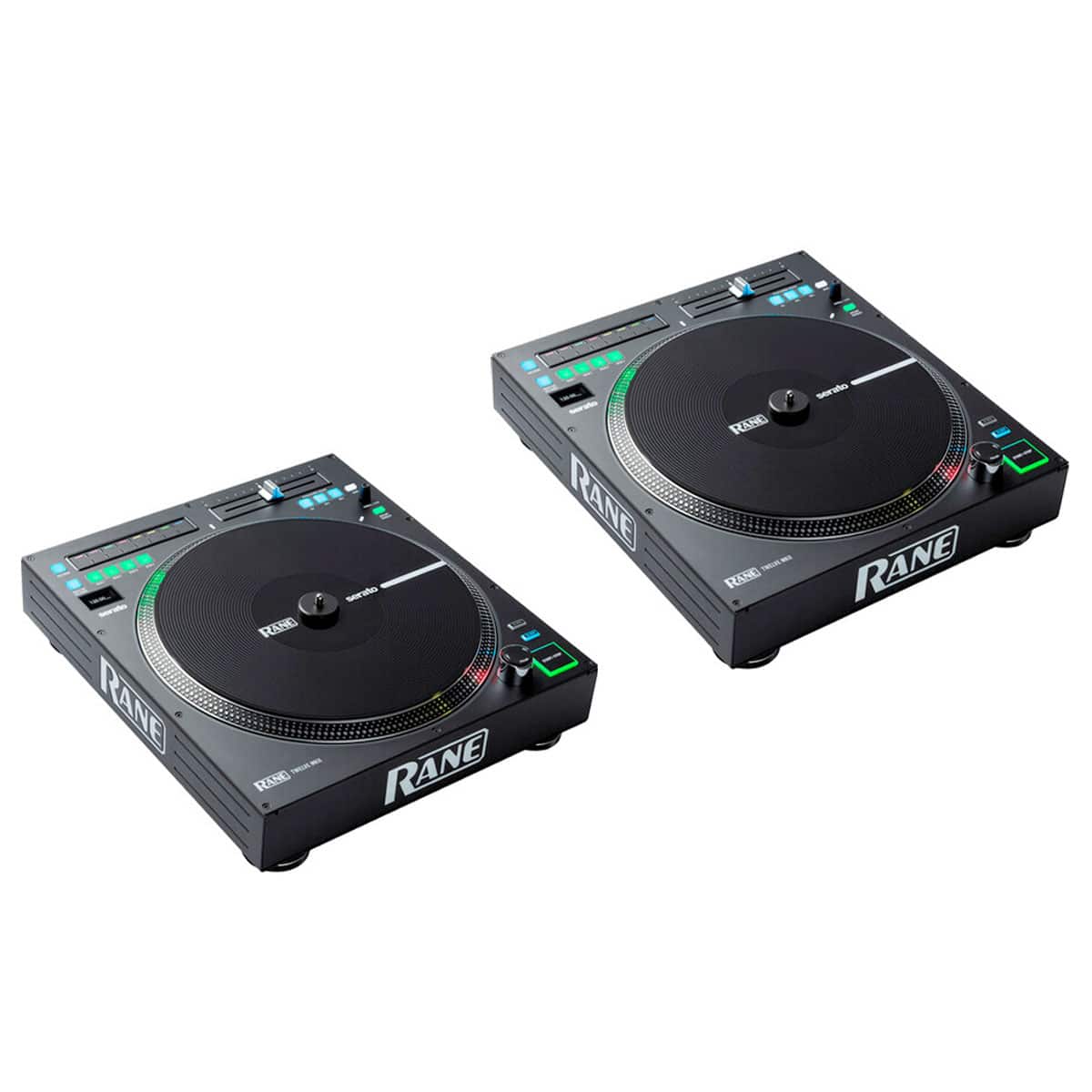 2Pack RANE TWELVE MKII 12” Motorized Turntable Controller with a True Vinyl-Like Touch