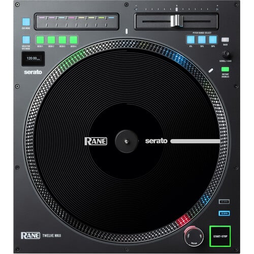 2Pack RANE TWELVE MKII 12” Motorized Turntable Controller with a True Vinyl-Like Touch - Image 3