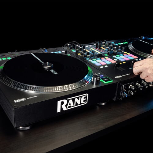 2Pack RANE TWELVE MKII 12” Motorized Turntable Controller with a True Vinyl-Like Touch - Image 8