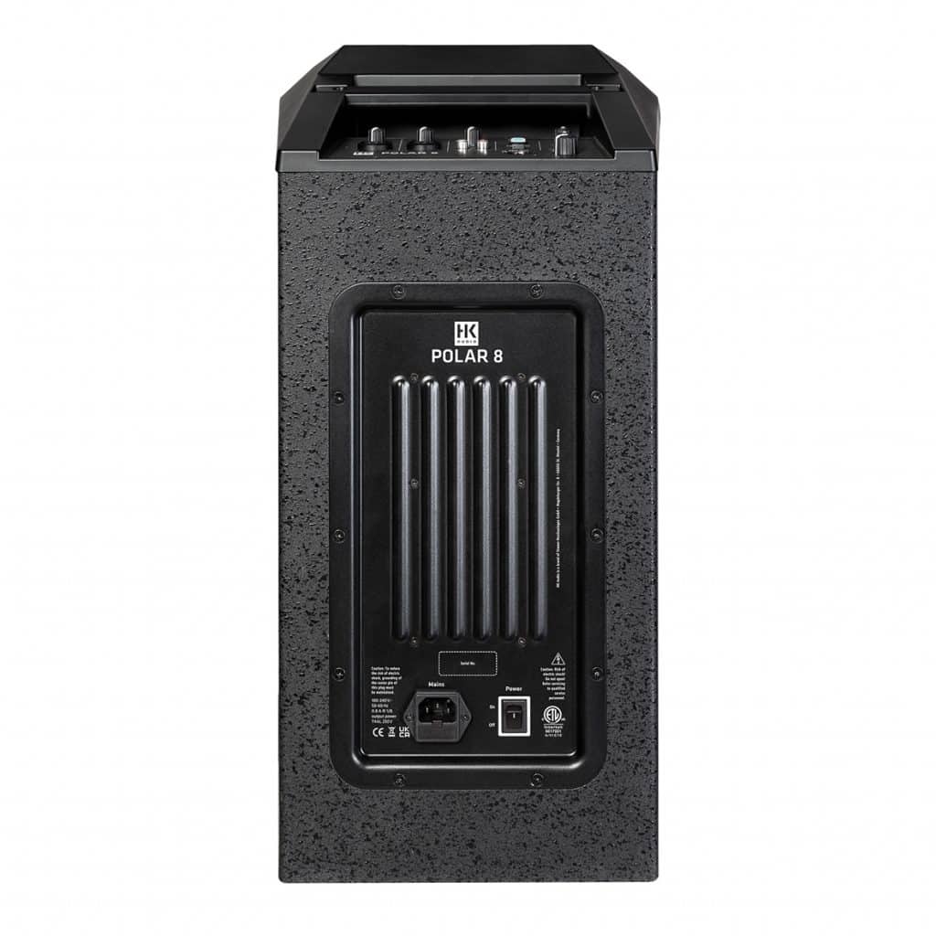 HK Audio Polar 8 1200watt 3-Channel Powered Column PA System Display Model - Image 5