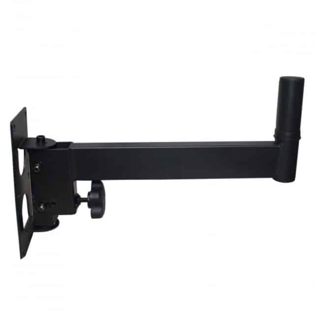 Pro X Adjustable Wall Mounted Speaker Bracket - Black - Image 4