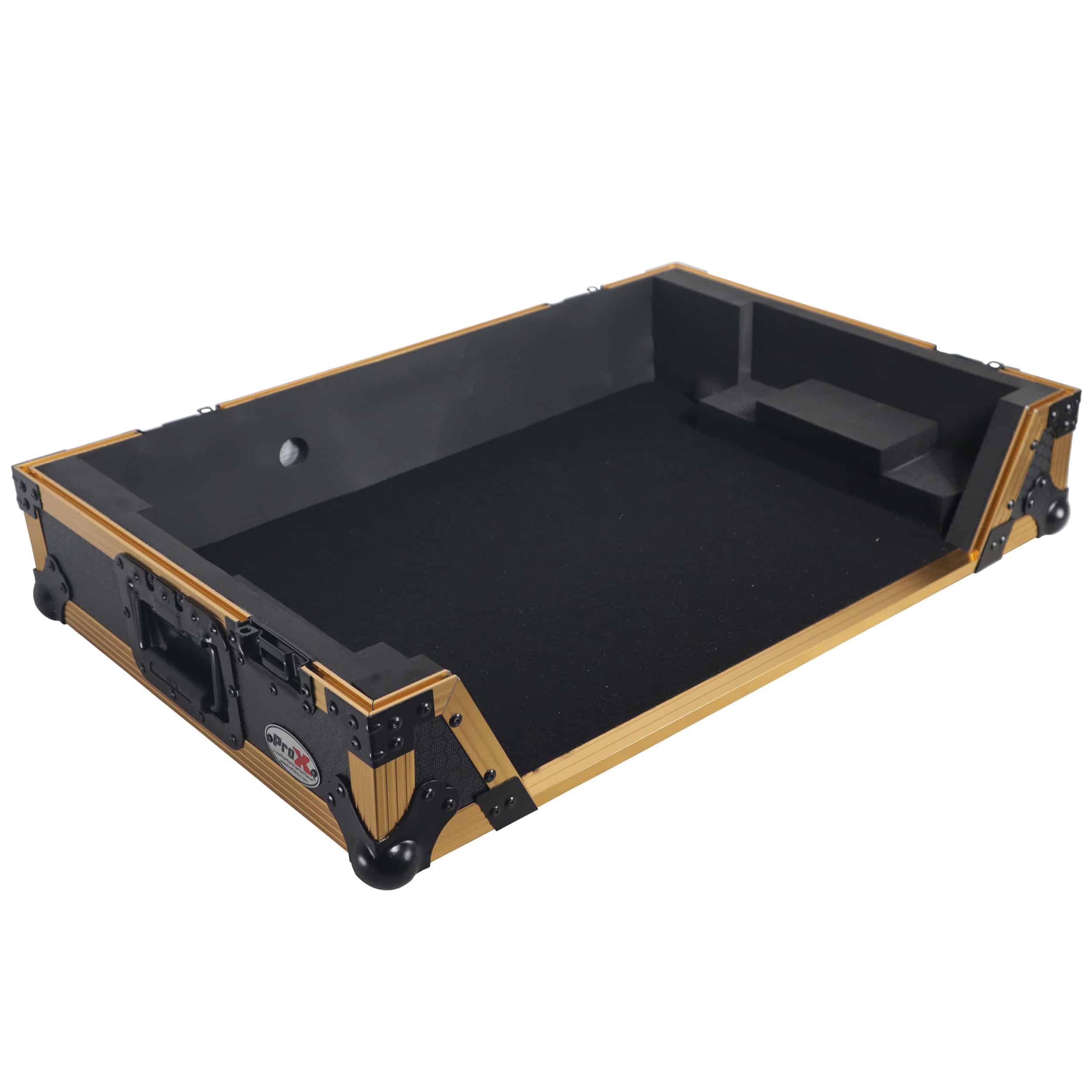 Flight Case For RANE ONE Dj Controller W- Wheels| Gold Black Finish - Image 4