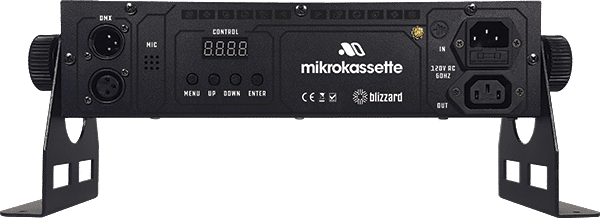 2x Blizzard Mikrokassette RGBW LED Wash + LTS-6 9FT Lighting Stand +10' DMX Cable + Cable Wraps - Image 2