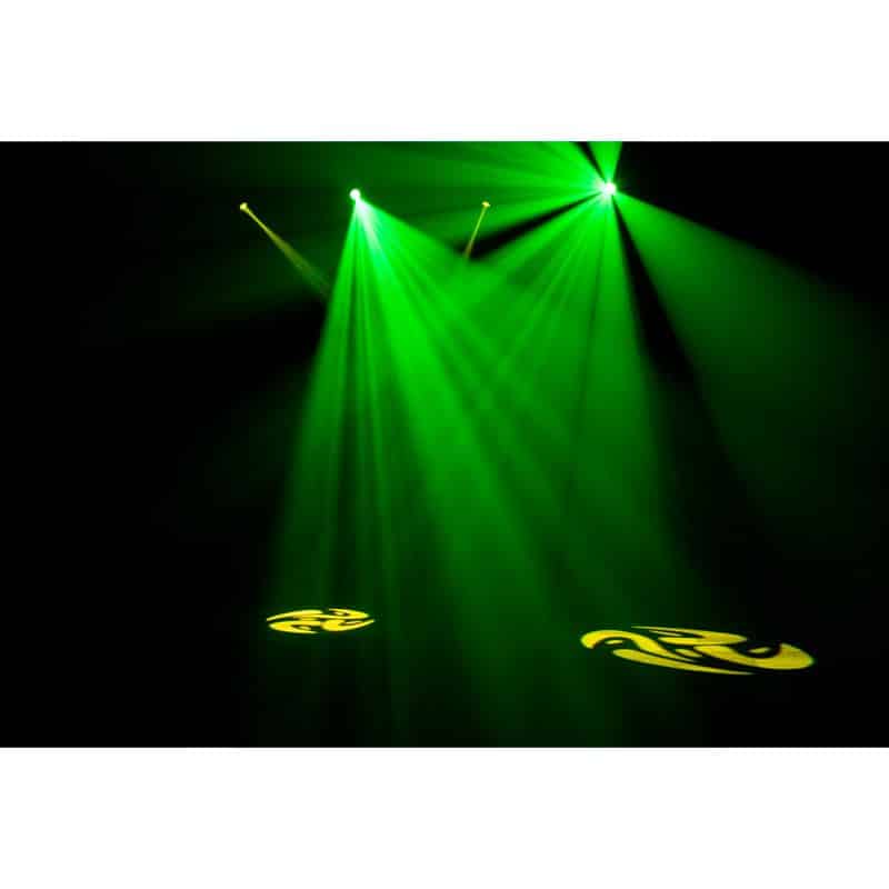 4 Pack of Eliminator Lighting Stinger Spot 30 Mini Moving Heads + 10Ft DMX - Image 8