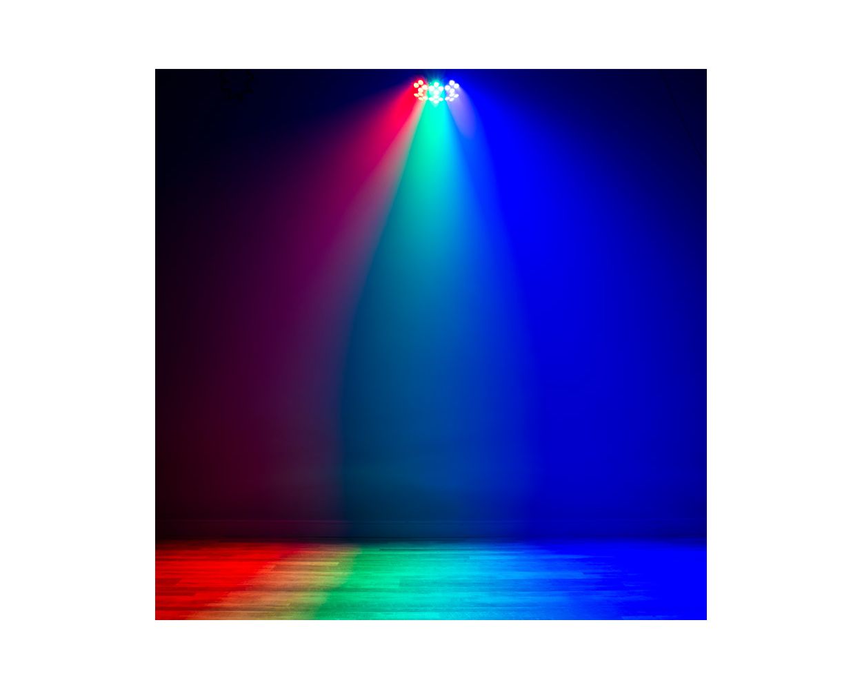 2 Eliminator Lighting Mega Wash 24 RGBWA+UV Effect Lights w/ Carry Bags and Cables - Image 4