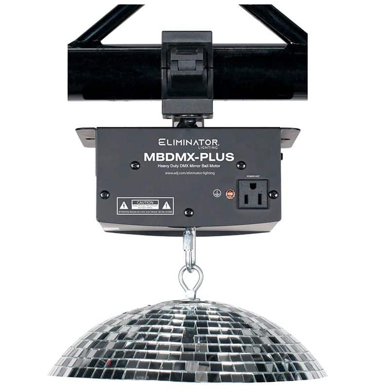 Eliminator Lighting MBDMX-PLUS Heavy Duty DMX Mirror Ball Motor - Image 4