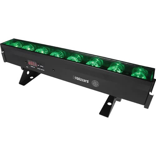 2 Blizzard LB Spektrum Compact RGB/Rainbow Effect Wash Fixture w/Free DMX Cables - Image 12
