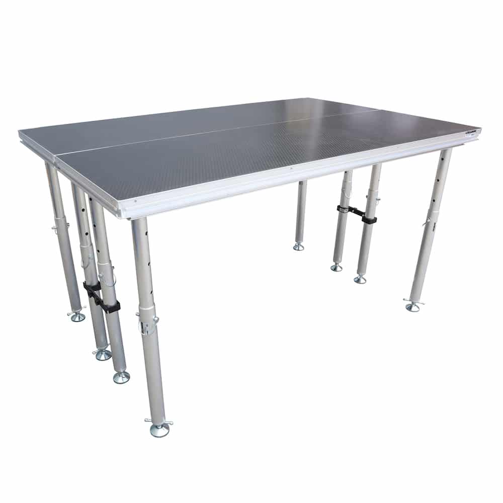 Pro X StageQ 2' x 6' Single Stage Unit Height Adjustable from 28 to 48" in. - Image 4