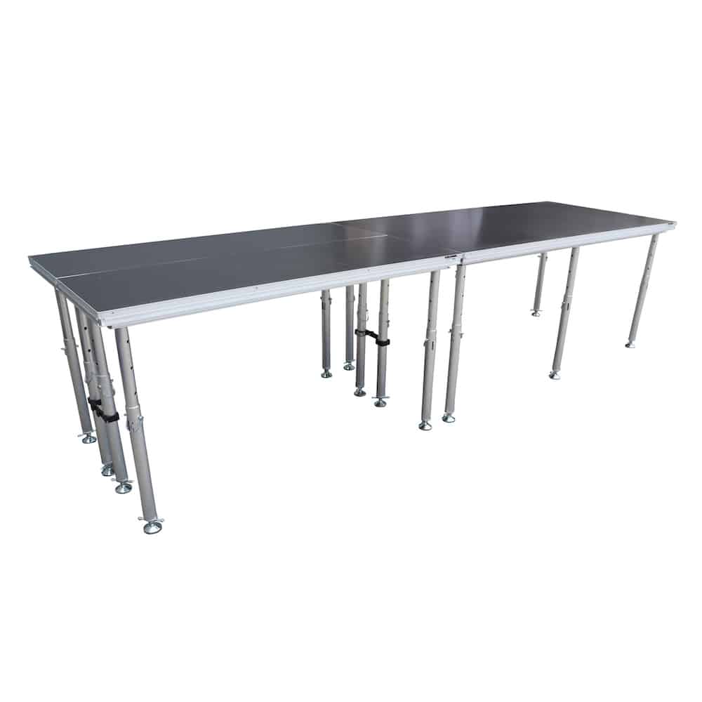Pro X StageQ 2' x 6' Single Stage Unit Height Adjustable from 28 to 48" in. - Image 9