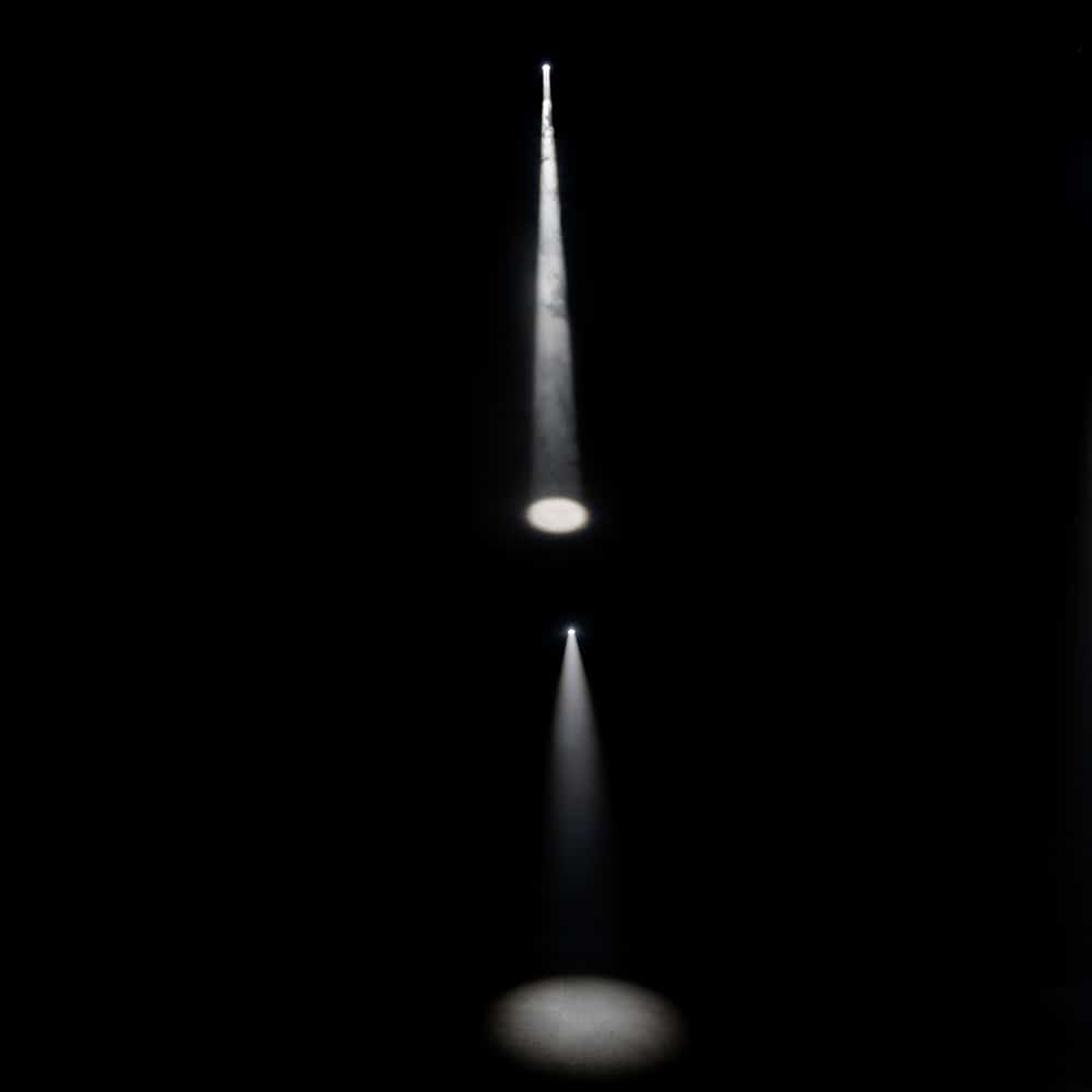 2x Chauvet DJ LED PinSpot Q1Z ILS's w/ Mirror Ball & Motor - Image 5